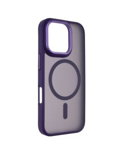Чохол накладка для iPhone 16 Pro Proove Clear Essence Case MagSafe Фіолетова (Deep Purple)