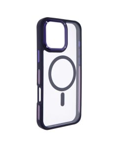 Чохол накладка для iPhone 16 Pro Max Proove Clear Essence Case MagSafe Фіолетова (Deep Purple)