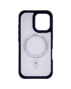 Чехол накладка для iPhone 16 Proove Clear Essence Case MagSafe Фиолетовый (Deep Purple)