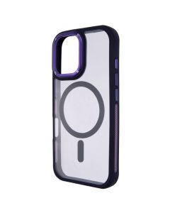 Чехол накладка для iPhone 16 Proove Clear Essence Case MagSafe Фиолетовый (Deep Purple)