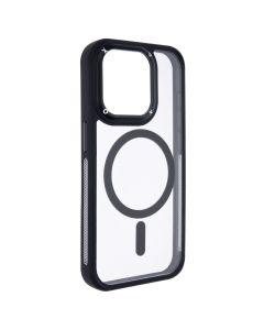 Чехол накладка для iPhone 15 Pro Proove Clear Essence Case MagSafe Черный (Black)