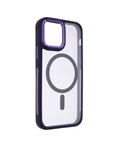 Чохол накладка для iPhone 12/12 Pro Proove Clear Essence Case MagSafe Фіолетова (Deep Purple)