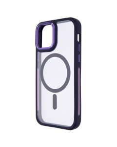 Чохол накладка для iPhone 12/12 Pro Proove Clear Essence Case MagSafe Фіолетова (Deep Purple)