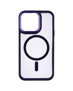 Чохол накладка для iPhone 13 Pro Proove Clear Essence Case MagSafe Фіолетова (Deep Purple)