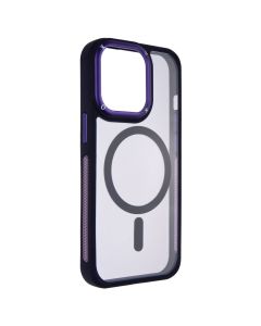 Чохол накладка для iPhone 13 Pro Proove Clear Essence Case MagSafe Фіолетова (Deep Purple)