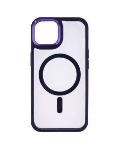 Чохол накладка для iPhone 14 Proove Clear Essence Case MagSafe Фіолетова (Deep Purple)