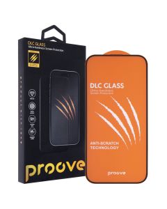 Захисне скло для iPhone 14 Pro/15/16 PROOVE DLC 3D Чорне (Black)