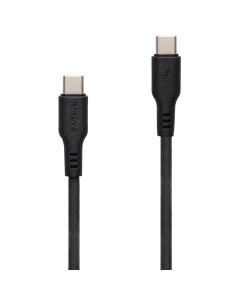USB кабель Proove Rebirth Type-C to Type-C 60W 1м Чорний (Black)