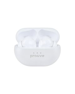 Бездротові навушники вкладиші Proove Woop TWS with ANC Білі (Pearl White)