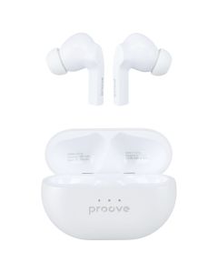Беспроводные наушники-вкладыши Proove Woop TWS с ANC Белые (Pearl White)