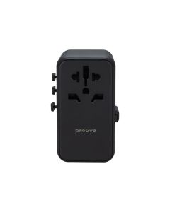 Уніварсальний адаптер Proove Trip 85W Чорний (Black)