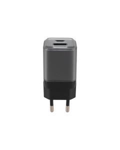 Зарядний пристрій Proove Pure GaN Plus 30W (USB-C + USB) Чорний (Black)