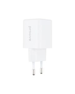 Зарядний пристрій Proove Pure GaN Plus 25W (USB-C + USB) Білий (White)