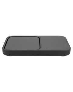Зарядний пристрій бездротовий Samsung Wireless Charger Duo EP-P5400BBEGEU 15W Сірий (Dark Grey)