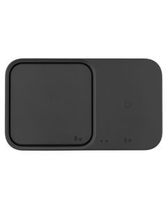 Зарядний пристрій бездротовий Samsung Wireless Charger Duo EP-P5400BBEGEU 15W Сірий (Dark Grey)