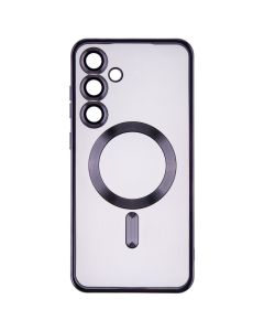 Чохол накладка для Samsung S24 FE WAVE Matte Color Case MagSafe Фіолетова (Deep Purple)