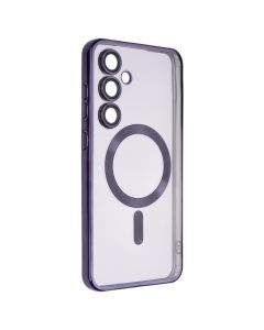 Чохол накладка для Samsung S24 FE WAVE Matte Color Case MagSafe Фіолетова (Deep Purple)