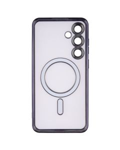 Чохол накладка для Samsung S24 Plus WAVE Metal Color Case MagSafe Фіолетова (Deep Purple)