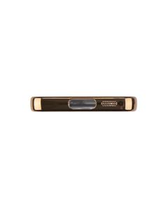 Чехол накладка для Samsung S23 WAVE Metal Color Case MagSafe Золотой (Gold)