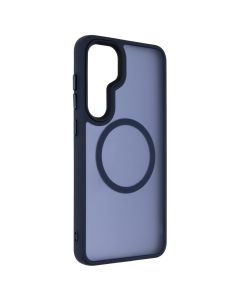 Чохол накладка для Samsung S24 Plus/S25 Plus WAVE Matte Insane MagSafe Синя (Midnight Blue)