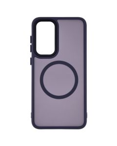 Чохол накладка для Samsung S23 Plus WAVE Metal Color Case MagSafe Фіолетова (Deep Purple)