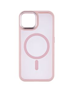 Чохол накладка для iPhone 14 Proove Clear Essence Case MagSafe Рожева (Pink Sand)
