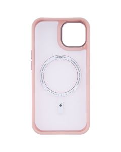 Чохол накладка для iPhone 14 Proove Clear Essence Case MagSafe Рожева (Pink Sand)