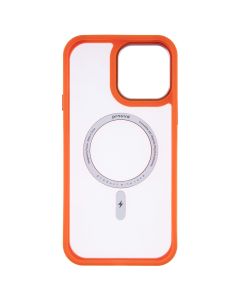 Чохол накладка для iPhone 13 Pro Max Proove Clear Essence Case MagSafe Помаранчева (Orange)