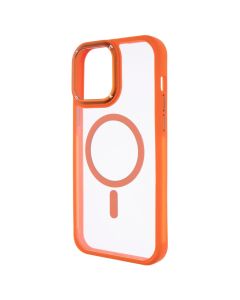 Чохол накладка для iPhone 13 Pro Max Proove Clear Essence Case MagSafe Помаранчева (Orange)
