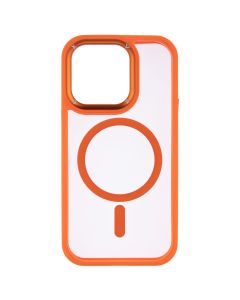 Чохол накладка для iPhone 14 Pro Proove Clear Essence Case MagSafe Помаранчева (Orange)