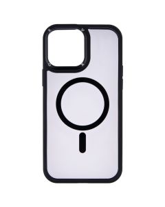 Чохол накладка для iPhone 13 Pro Max Proove Clear Essence Case MagSafe Чорна (Black)