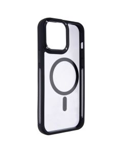 Чохол накладка для iPhone 13 Pro Max Proove Clear Essence Case MagSafe Чорна (Black)