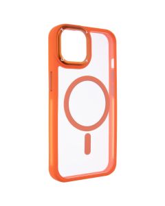Чехол-накладка для iPhone 13 Proove Clear Essence Case MagSafe Оранжевый (Orange)