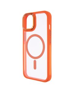 Чехол-накладка для iPhone 13 Proove Clear Essence Case MagSafe Оранжевый (Orange)
