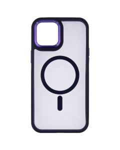 Чохол накладка для iPhone 12 Pro Max Proove Clear Essence Case MagSafe Фіолетова (Deep Purple)