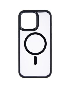 Чехол накладка для iPhone 15 Pro Max Proove Clear Essence Case MagSafe Черный (Black)