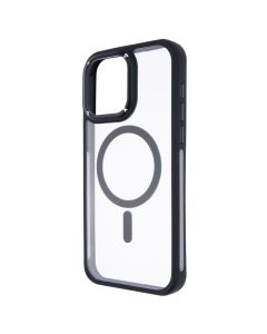 Чехол накладка для iPhone 15 Pro Max Proove Clear Essence Case MagSafe Черный (Black)
