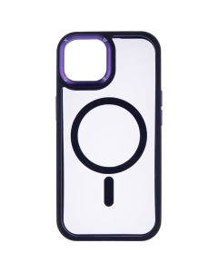 Чохол накладка для iPhone 15 Proove Clear Essence Case MagSafe Фіолетова (Deep Purple)