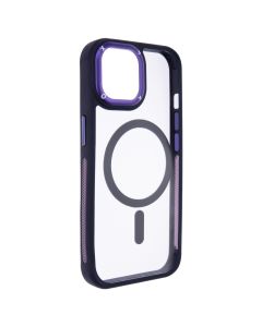Чохол накладка для iPhone 15 Proove Clear Essence Case MagSafe Фіолетова (Deep Purple)