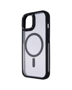 Чехол накладка для iPhone 15 Proove Clear Essence Case MagSafe Черный (Black)