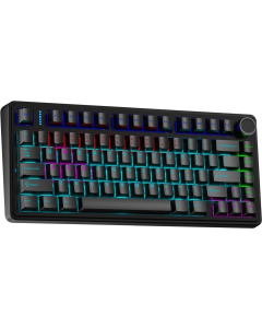 Клавіатура бездротова Aula F75 Чорна (Black)