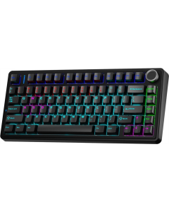 Клавіатура бездротова Aula F75 Чорна (Black)