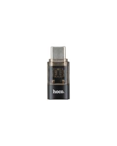 OTG перехідник Hoco UA36 Type-C to Lightning Чорний (Black)