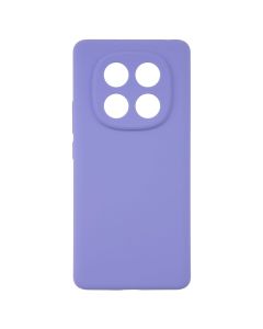 Чехол накладка для Xiaomi Redmi Note 14 Pro Silicone MakeFuture Фиолетовый (Aurora Purple)