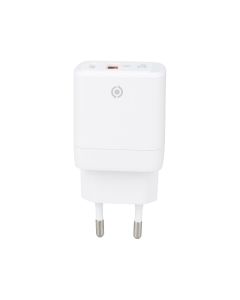 Зарядний пристрій Piko GaN TC-PD332 (USB-C + USB) 33W Білий (White)