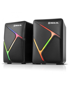 Акустична система REAL-EL S-75 Чорна (Black)