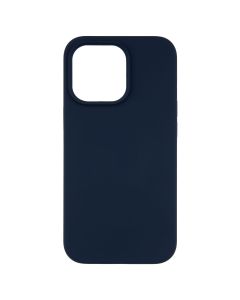 Чехол накладка для iPhone 13 Pro Silicone MakeFuture Синий (Navy Blue)