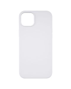 Чехол накладка для iPhone 15 Plus Silicone MakeFuture Белый (White)