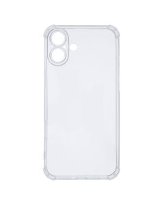 Чехол накладка для iPhone 16 Plus AirShield MakeFuture Прозрачный