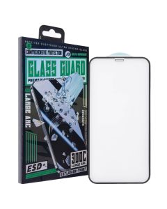 Захисне скло для iPhone XR/11 ESD+ Glass Guard 3D Чорне (Black)